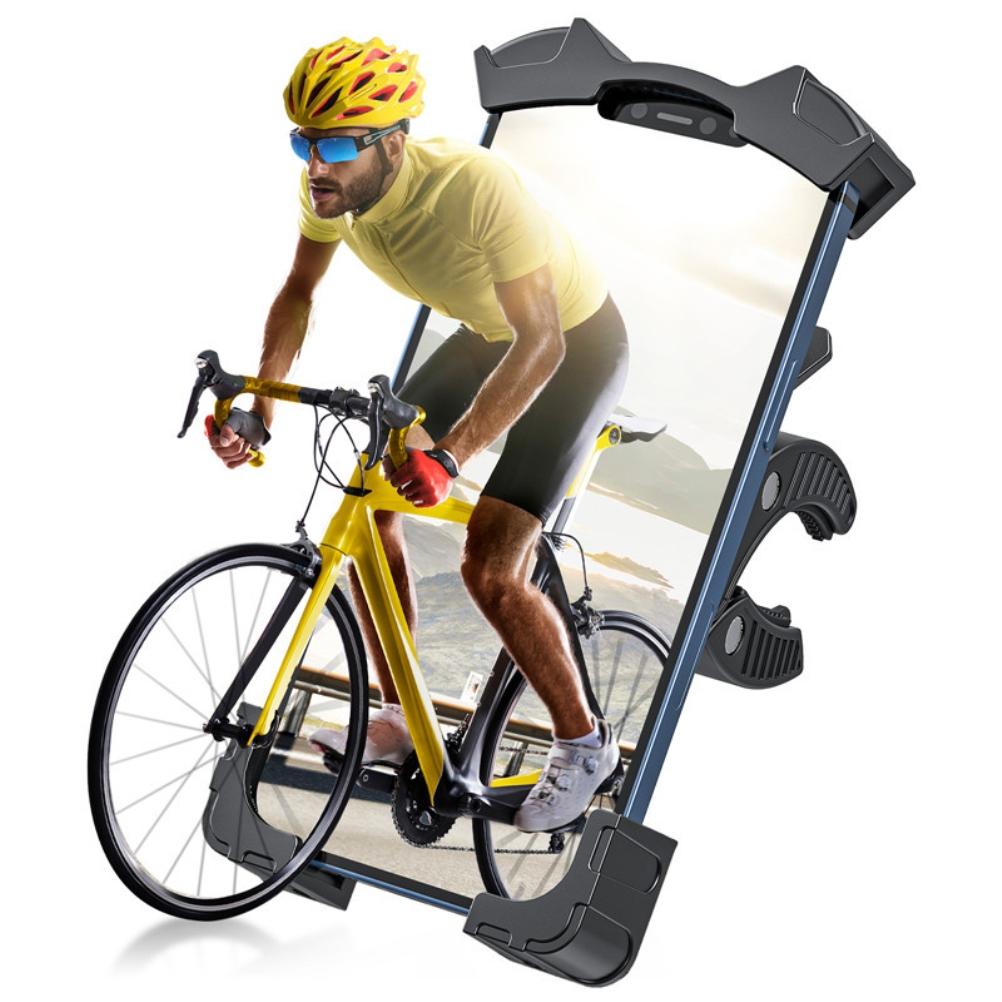 Bike Phone Holder Motorcycle Phone Mount Bike Handlebar Cell Phone Clamp Scooter Phone Clip
