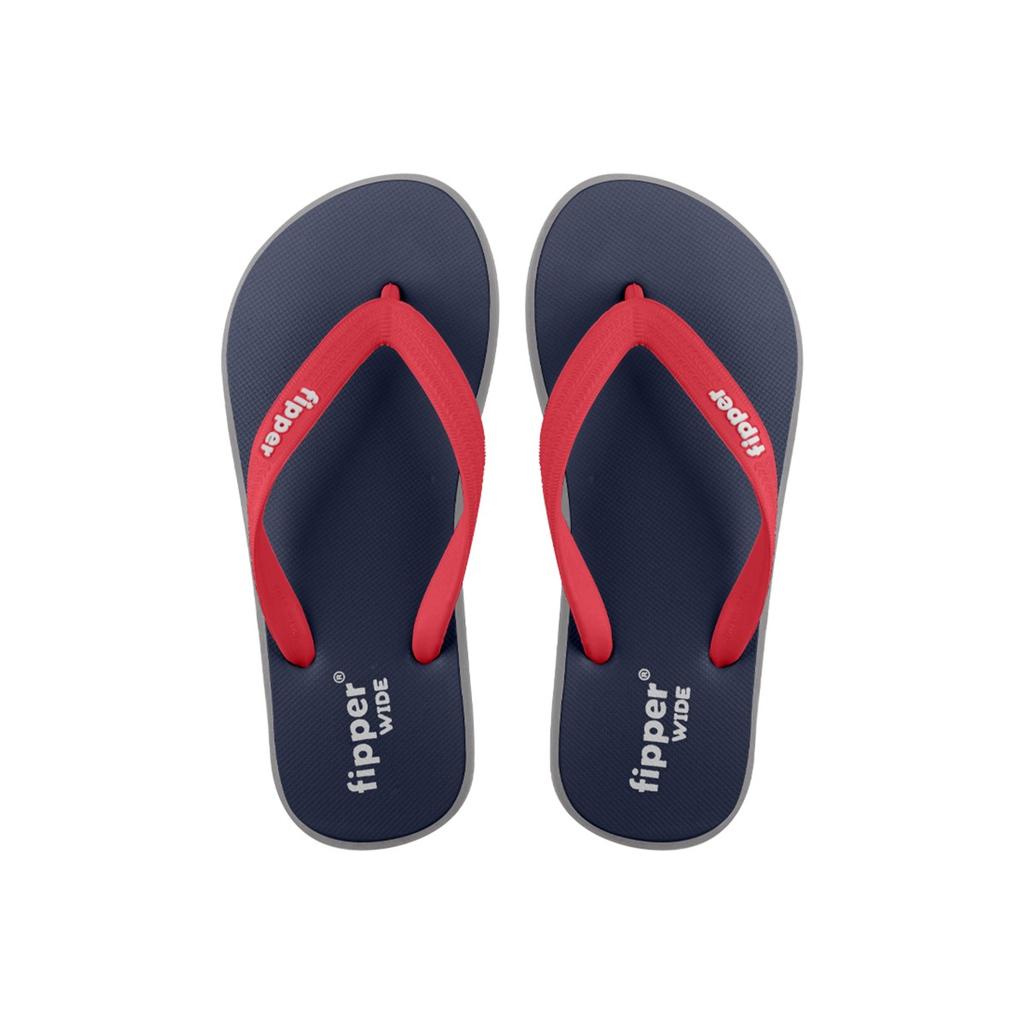 [Fipper] Wide Thong Sandals Navy Red [Flip-Flop] [Shipped from Korea] 100% Authentic