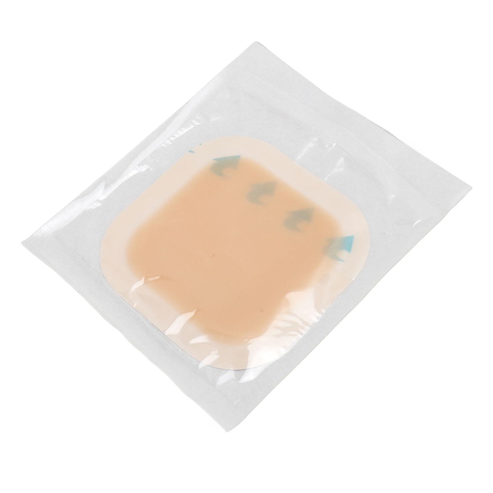 4pcs Hydrocolloid Wound Dressing Ultra Thin Self Adhesive Fast Healing Waterproof Bedsore Wound Dressing for Bedsore