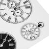 Watch Time Clock Transparent Silicone Stamp Seal Card Making Scrapbooking