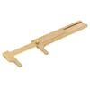 Pocket Brass Caliper Professional High Accuracy 0 To 60mm Single Scale Mini Handy Caliper for Bead