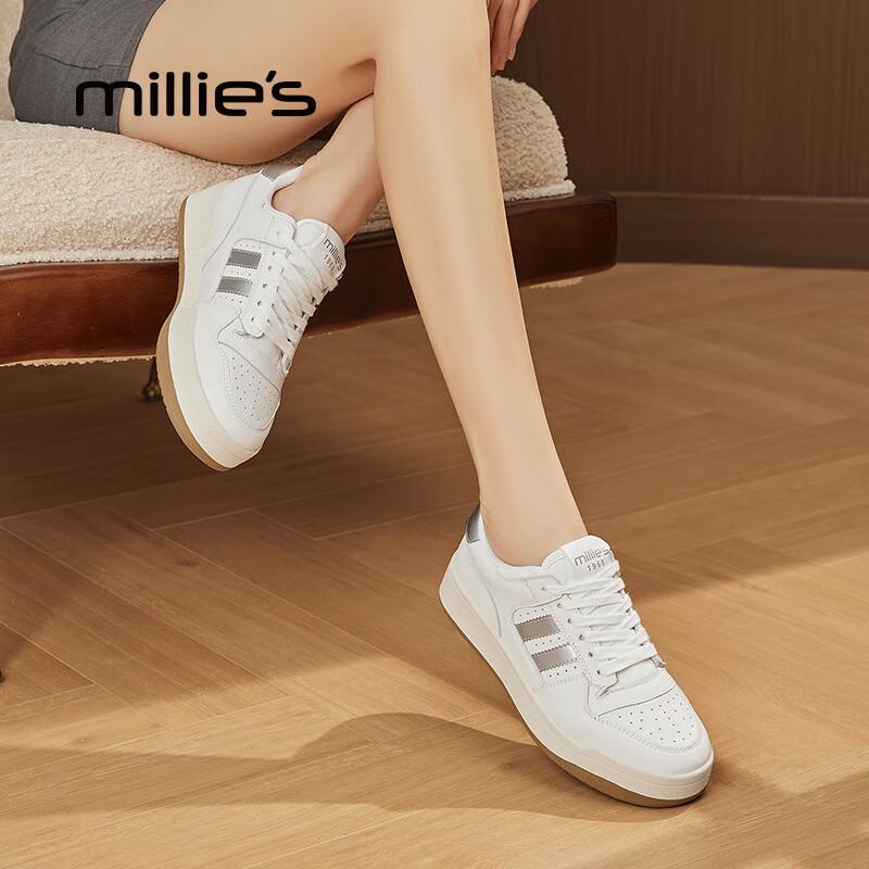 Millies Women s Leather Platform German Army Trainers EU 38