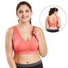 Pure Women Color Plus Size Ultrathin Large Bra Sports Bra Full Bra Tops Cup