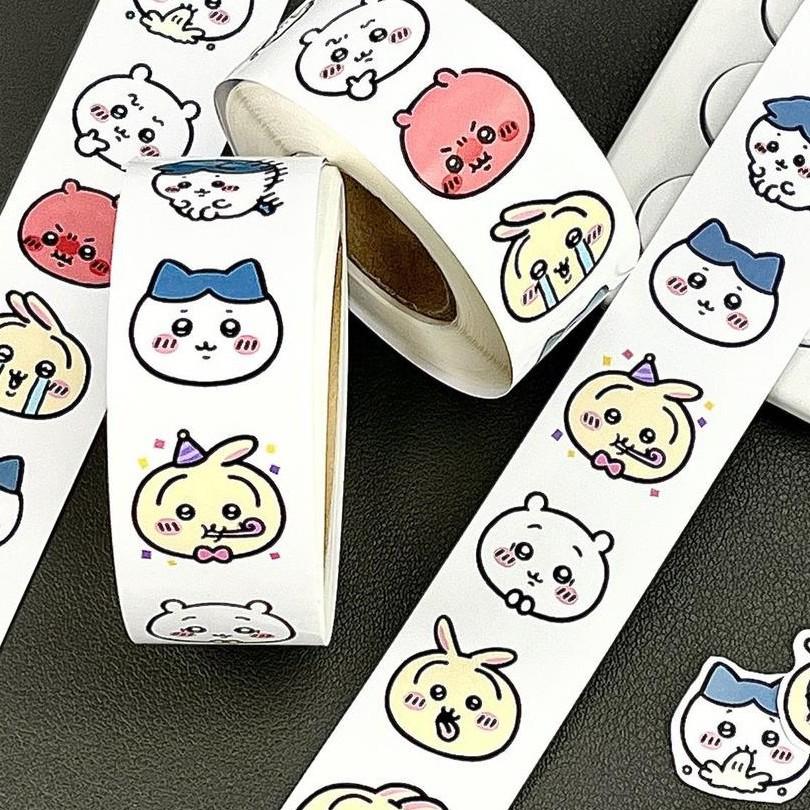 Chiikawa Roll Stickers: High-Value Decorative, Journal, Sealing, and Student Stickers