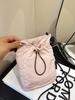 Minimalist Canvas Mini Phone Bag With Drawstring For Casual Travel And Daily Use