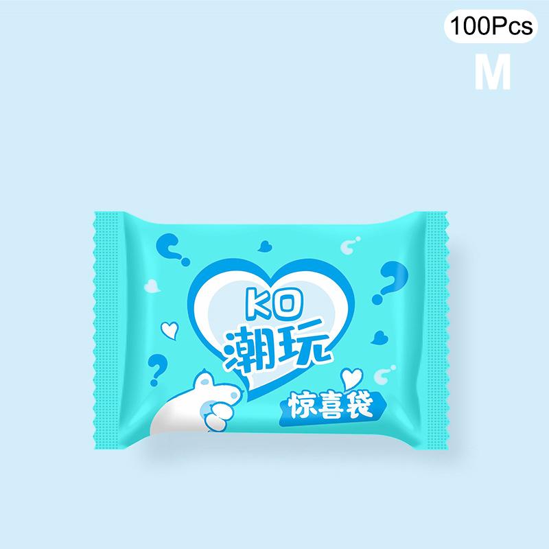 100Pcs Blind Empty Bag Toys Cartoon Miniature Animal Diy Ornaments Accessories Children'S Surprised Gifts Homemade Toy Bags