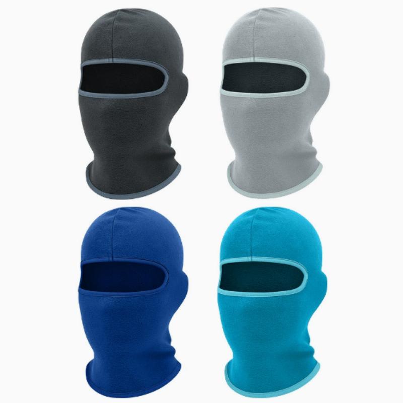 Winter Warm Kinder Gesichtsbedeckung Winddicht Verdickt Polarfleece Radfahren Sturmhaube Maske Thermisch Schnelltrocknend Atmungsaktiv Skifahren Gesichtsmaske