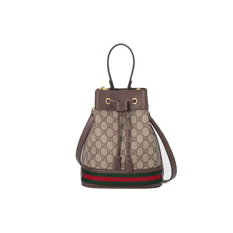 

Gucci Ophidia Small Bucket Bag Beige Women Bags Brown 550621-96I3B-8745 Shopping Bag Set(Basic Set+Shopping Bag)
