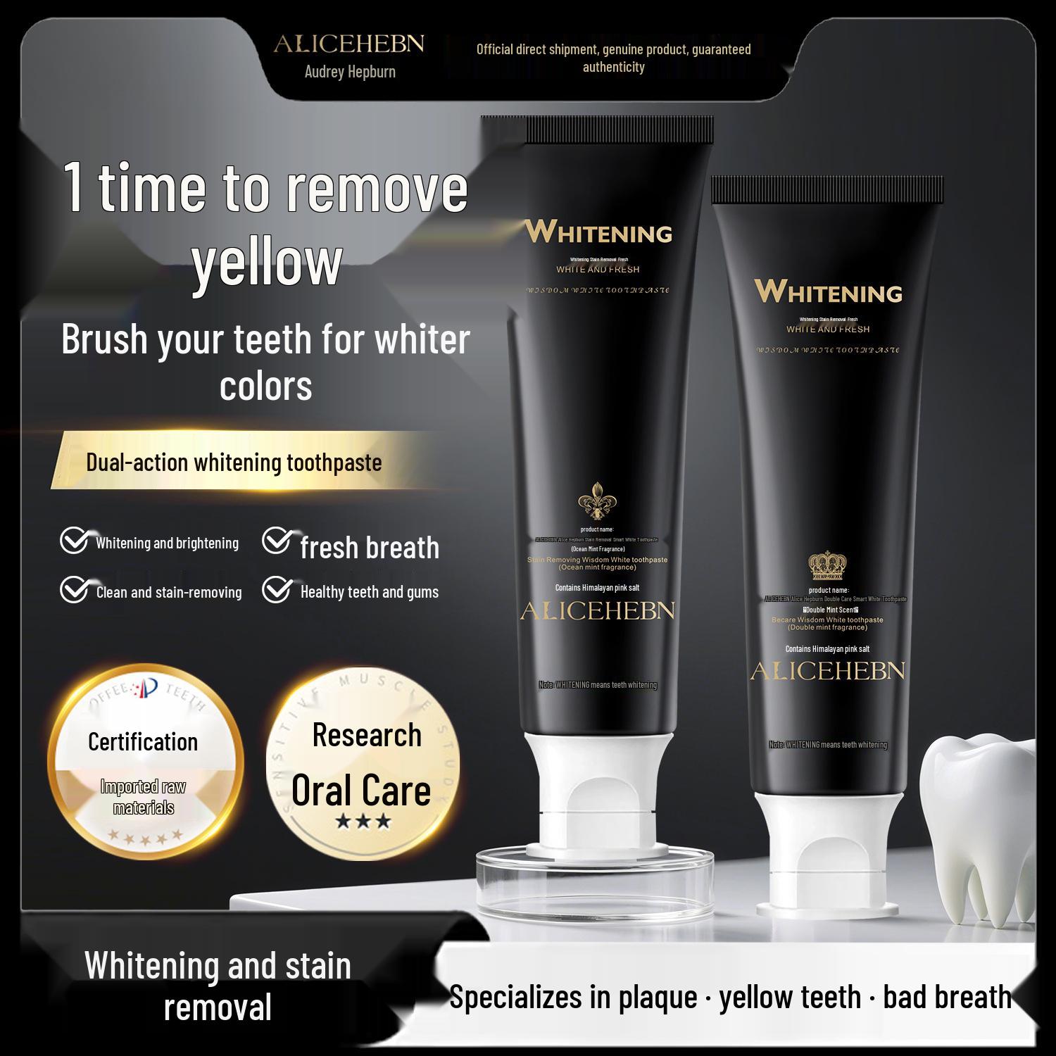 

Audrey Hepburn Whitening Toothpaste Duo - 6 Pack