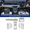 Car Interior Center Console Transparent TPU Protective Film Anti-scratch Film For Porsche Cayenne 2024 SUV Coupe 3.0T 4.0T