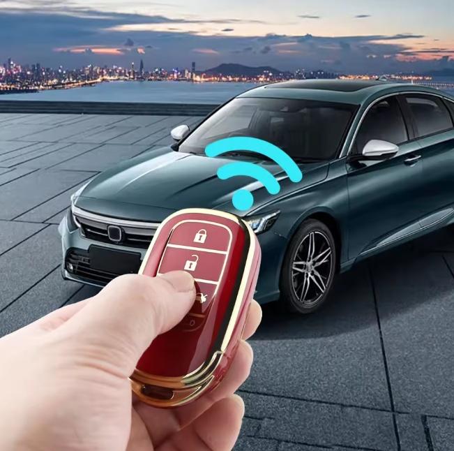 Mode Auto Fernbedienung Schlüsselanhänger Abdeckung Hülle Halter Schale für Honda Civic Accord HR-V CR-V CRV 2022 2023 Schlüsselanhänger Schutz Zubehör