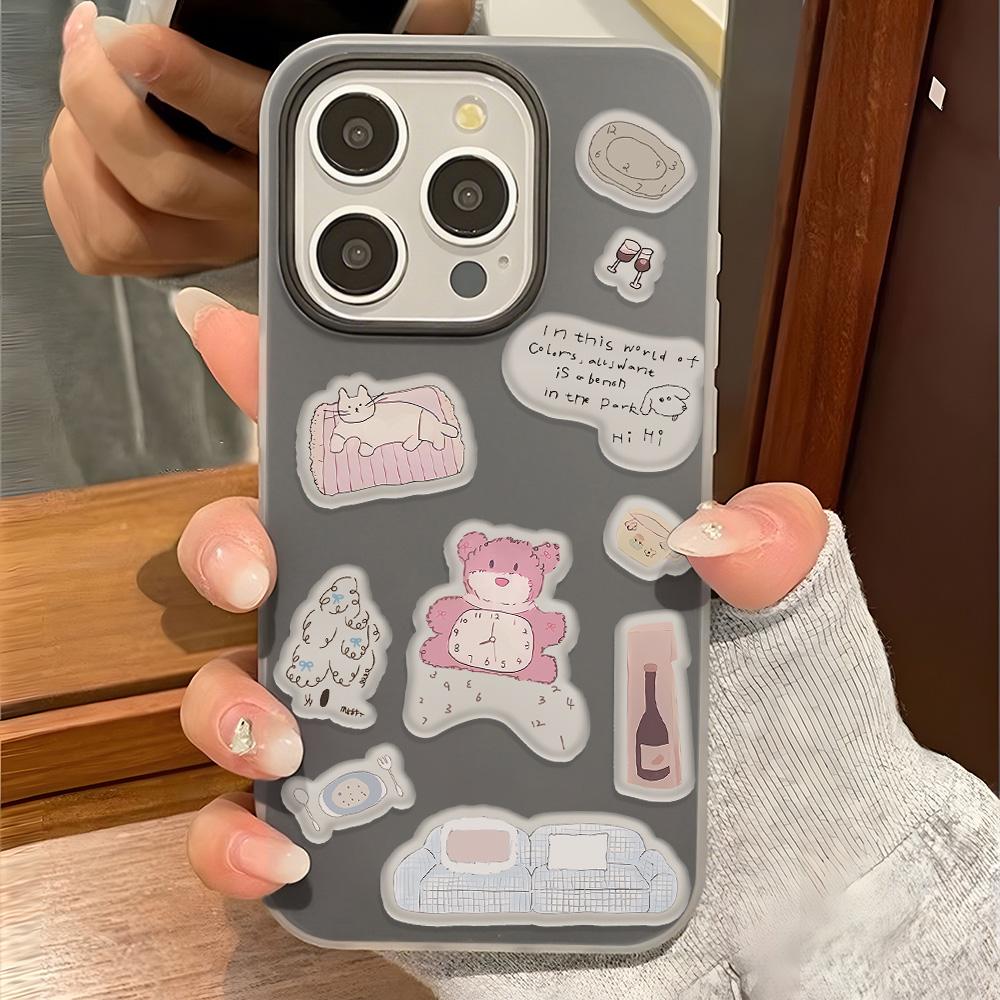 Painted Phone Case for iPhone 15 11 13 14 for 15 16 Pro Max 12 13 16 Pro Cute Fasion Funny Lanyard Phone Case Latest Top Selling Recommendations