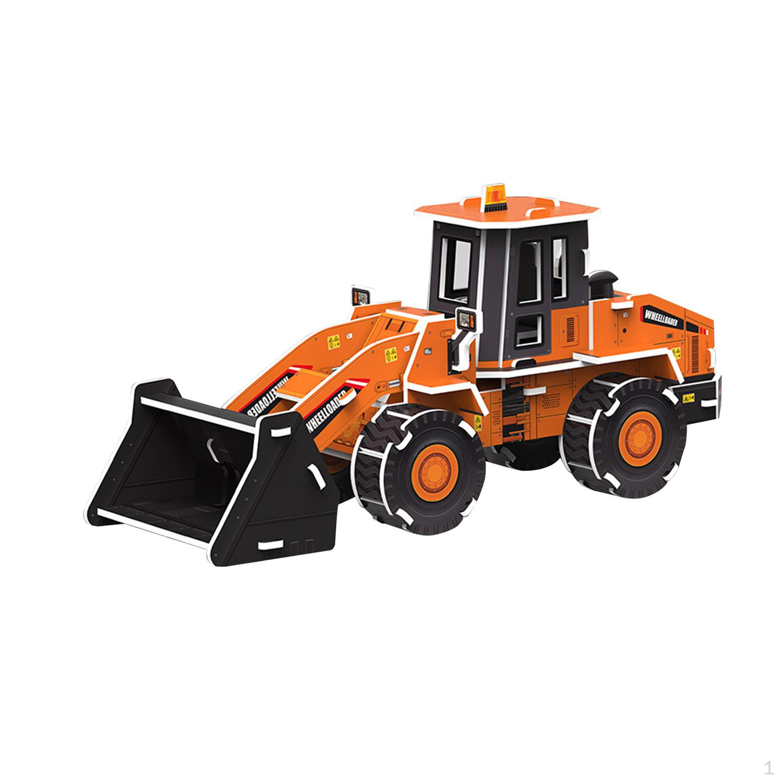 

3D картонные модели автомобилей наборы DIY пазлы игрушки образовательный инженерный научный набор бумажный пазл S Loader