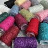 100G Glossy Ear Yarn, Bilateral Small Circles, Hand-mixed Wiring, Hand-woven Fancy Yarn DIY Knitting&Crocheting