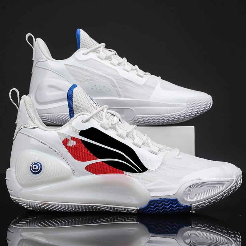 Mesh Couple Basketball Shoes for Men and Women Breathable Wear-resistant Non-slip Comfortable Casual Sports Shoes