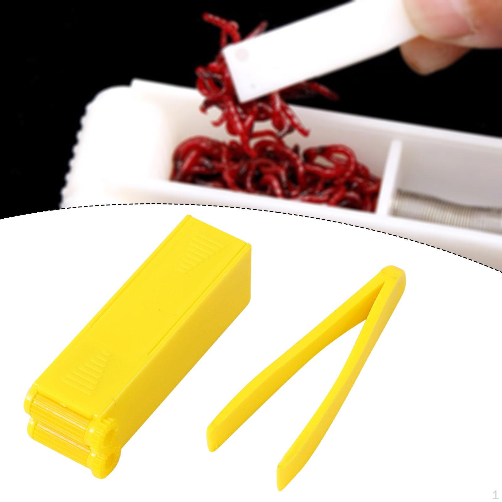 

Клипсы для насадки для рыбалки Легкие клипсы для красного червя и мотыля для энтузиастов Подарок