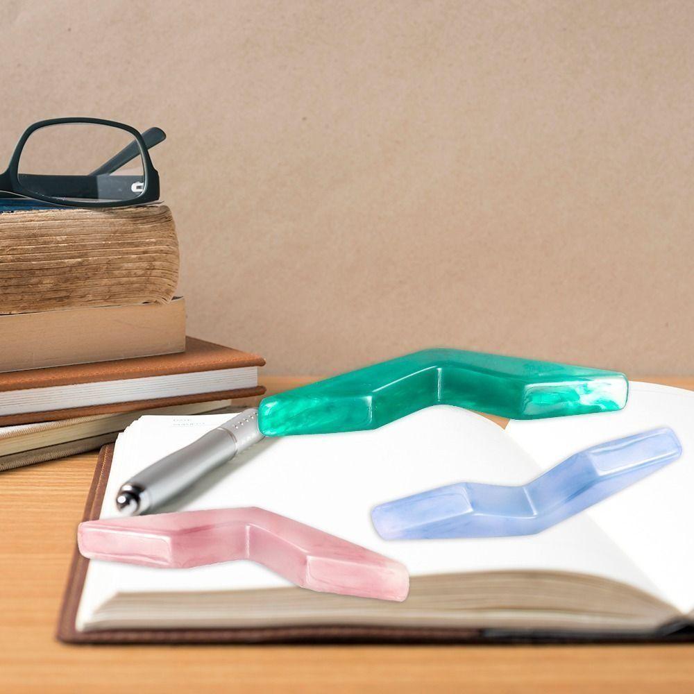 Resin Thumb Book Support 6 Colors Bookmark Creative Reading Aid  Adult Children