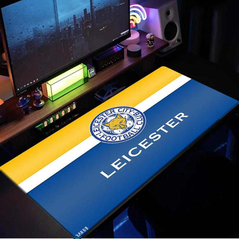 Leicester Football Club Crest Mouse Pad, Rubber Base, Mouse Pad for Gamers and Office Use, Gaming Desk , Easy To Clean Mat Christmas fan gifts