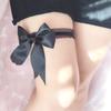Sexy Lace Bow Garter Bride Solid Color Fashion Comfortable Wild Thigh Ring Wedding Accessories