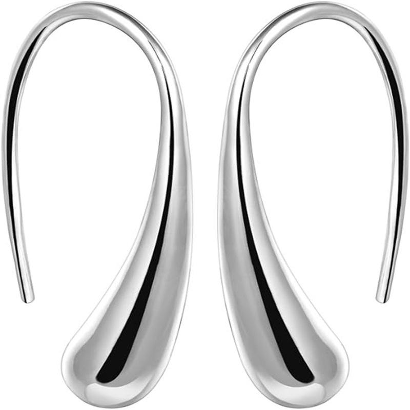 

Серьги Niche с бахромой, модные классические серьги с нитями, серьги-капли сзади, серьги-капли из мясистого циркония.