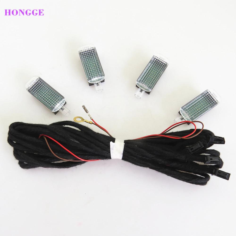4Pcs FWD ABS Wheel Sensor Front Rear Left Right Kit For TT Q3 A3 CC Beetle Eos Golf Passat B6 Superb Alhambra