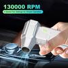 Portable Dust Blower Electric Dryer with LED Display Violent Fan Rechargeable 4000mAh for Car Computer Home Office Dust Cleaning