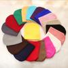 Wzcx Solid Color Korean Version Baby Boys Girls Hats Keep Warm Candy Colors Elasticity Children'S Knit Cap Beanie Hat