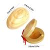 Wood Eggs Shakers Finger Castanets Orff Percussion Instruments Music Toy for Toddler Baby Music Learning Enduring
