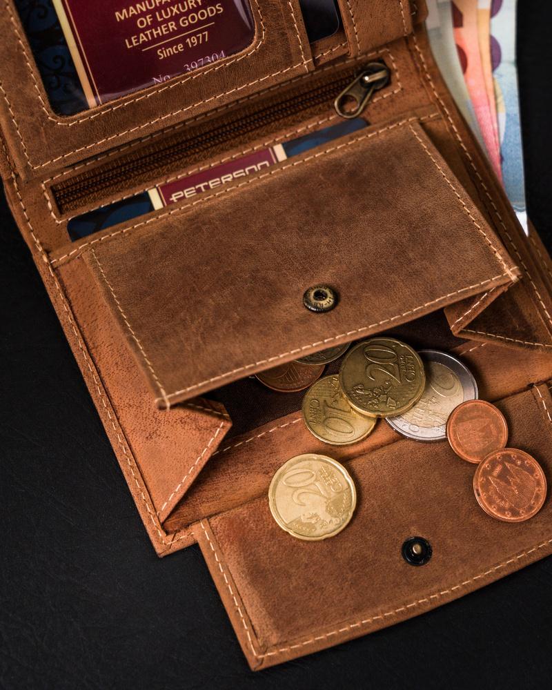 Men's Leather Card Wallet - Peterson