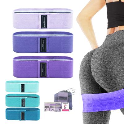 Fabric Resistance Elastic Booty Bands Squat Glute Workout Non-slip Trainer Thick Band Stretch Fitness Strips Loops Yoga Equipmet