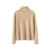 Women's High Neck Cashmere Sweater - New Autumn/Winter Arrival, Casual Knit Base Layer