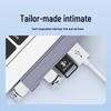 Aluminum USB-C 4-Port Hub with Side-Curved Design