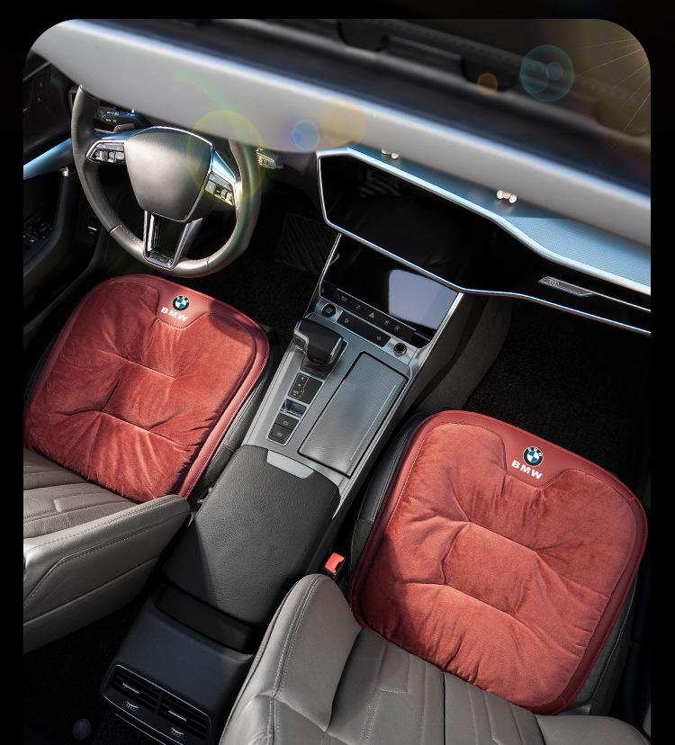 Universal Warm Winter Car Seat Cushion for BMW 1, 3, 5 Series, 530i, X1-X6