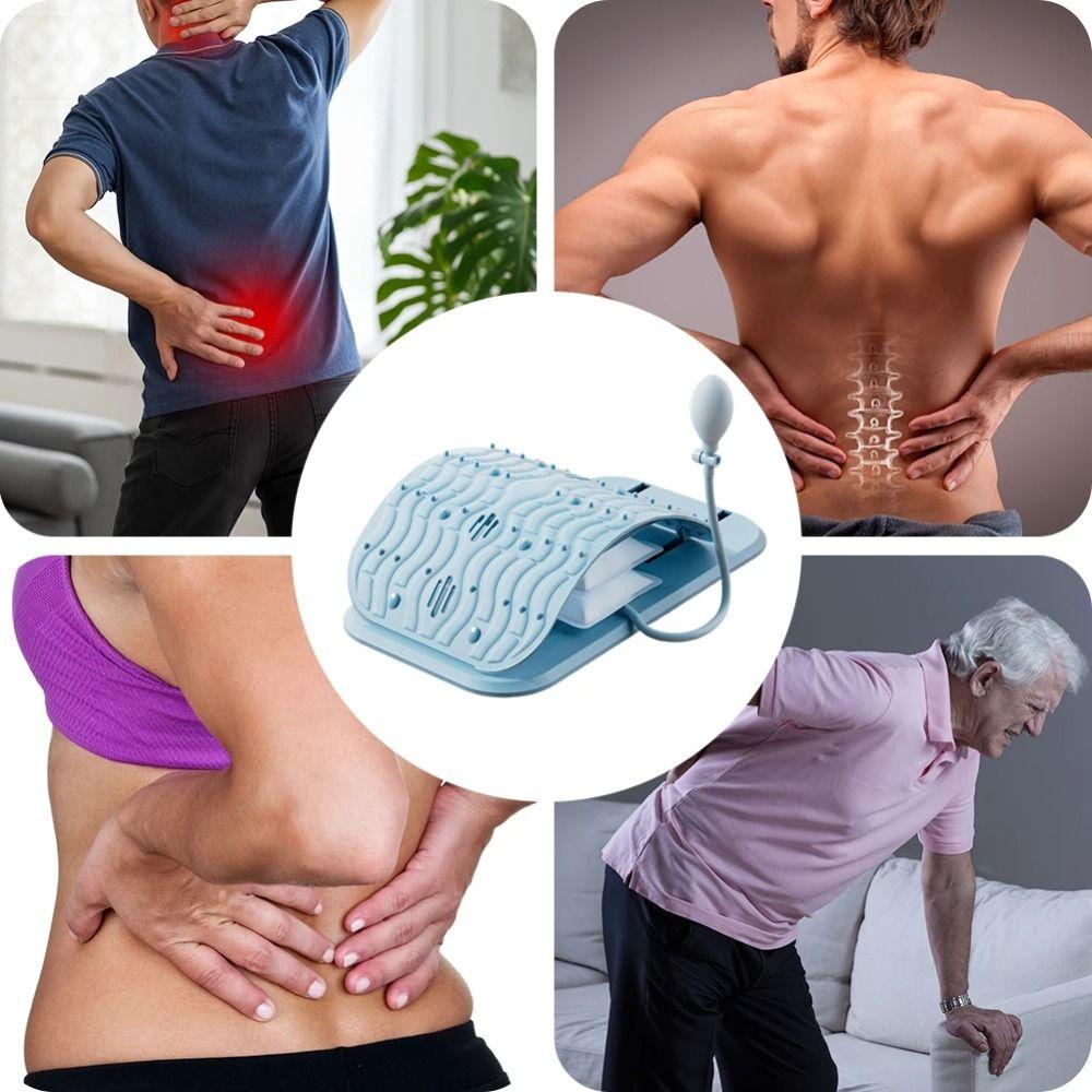 Acupressure Points Lumbar Support Cushion Adjustable Height Lower Back Pillow Back Stretcher  Spine
