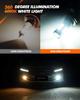SEALIGHT F1-LED-H11 F1 Series LED Fog Lamp, H8 H11 H16 Bulb, White 7000LM, ,