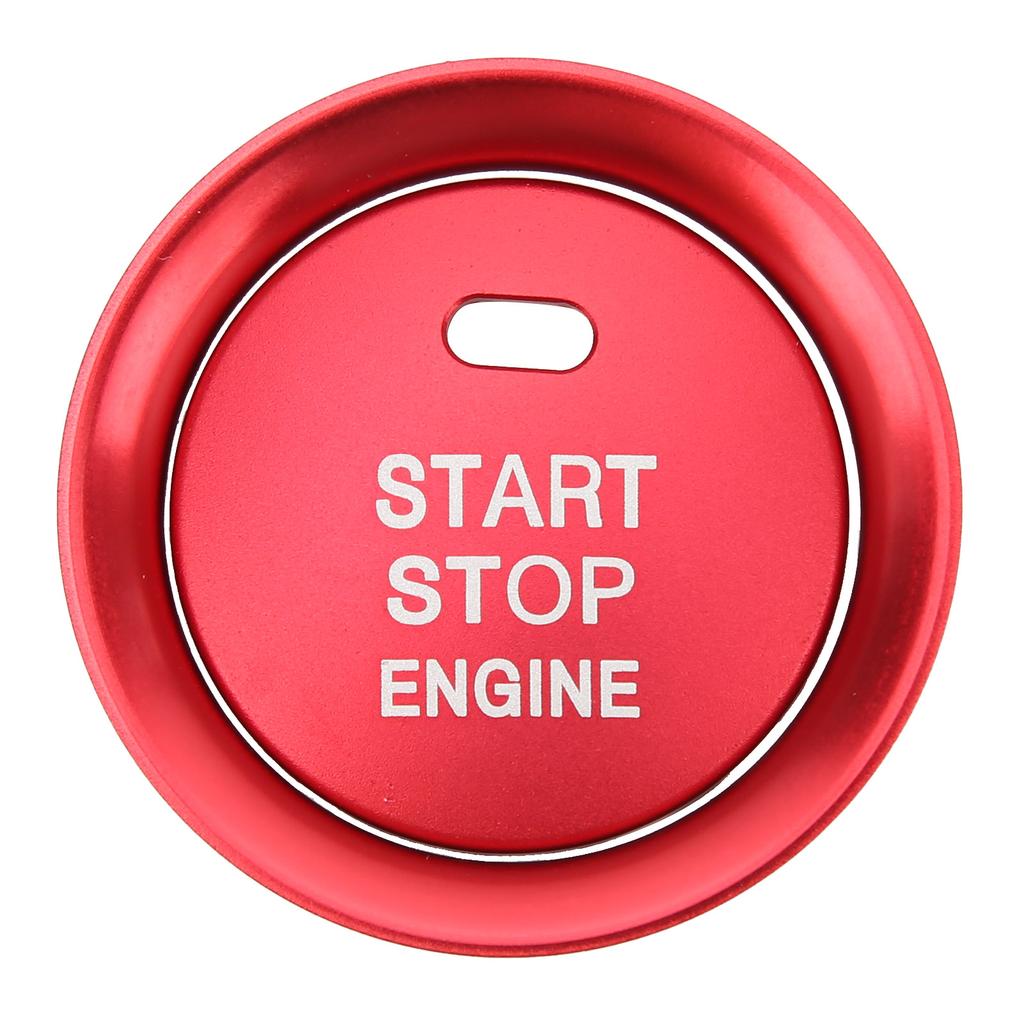 Engine Start Stop Ignition Button Cover Ring Red Replacement for Mazda Axela Atenza CX4 CX5 1619