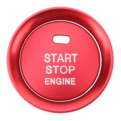 Pornire motor oprire buton aprindere inel capac roșu de schimb pentru Mazda Axela Atenza CX4 CX5 1619