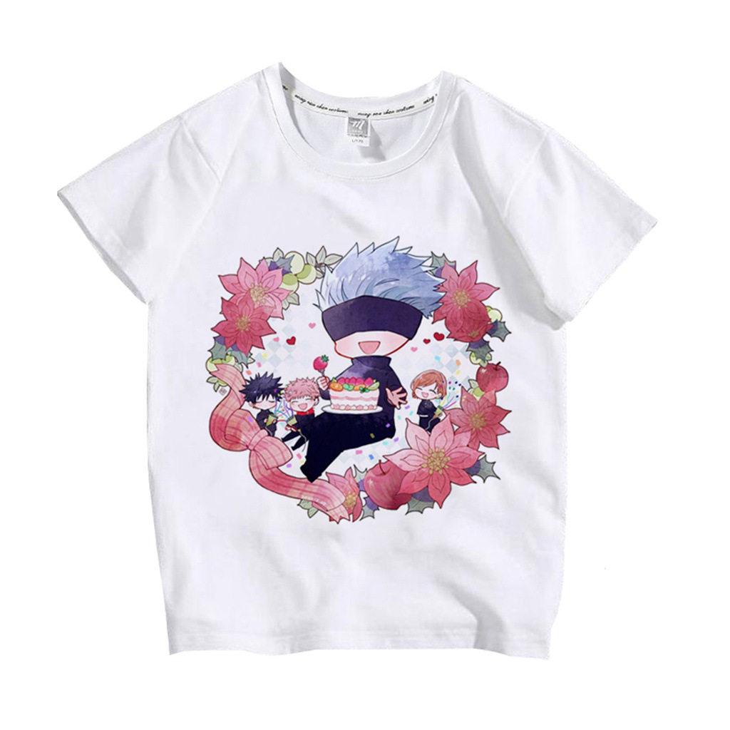 Spellcraft Battle 2D Anime Related Products Summer New Style ShortSleeved TShirt Cartoon Childrens Clothing