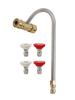 Pressure Washer Gutter Cleaner For Pressure Nozzles Practical To Use. Practical to use. 1/4 Inch With 4 Nozzles