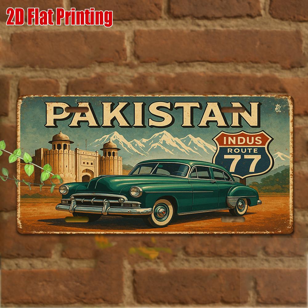 D Flat Printing Pc Vintage Metal Sign for Decorative Purposes Only Outdoor Plaque Wall Decor (cm Xcm) Aluminum Sign