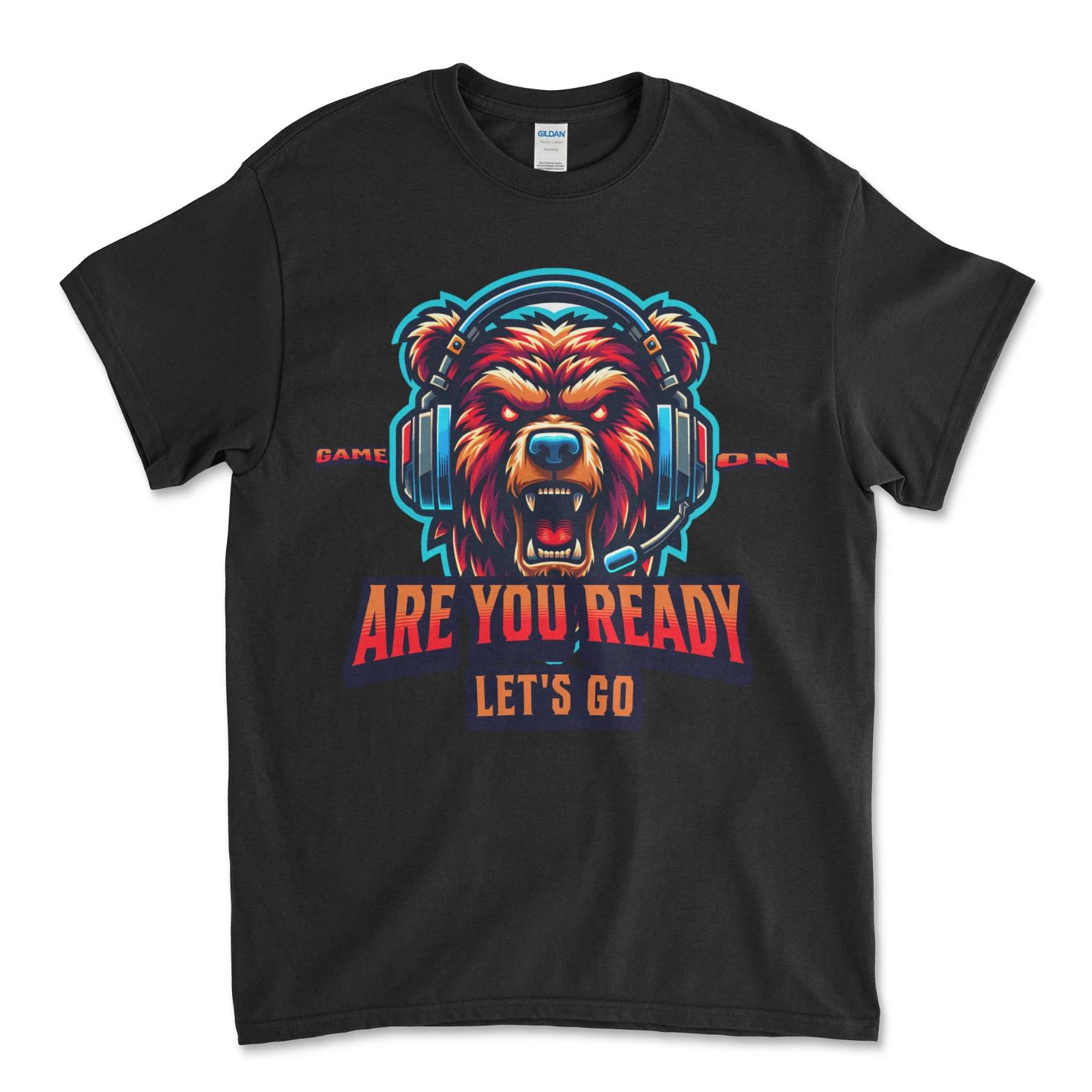 

Custom T-Shirt Are You Ready! / Unisex Soft Style T-Shirts, Gildan Heavy- Cotton M