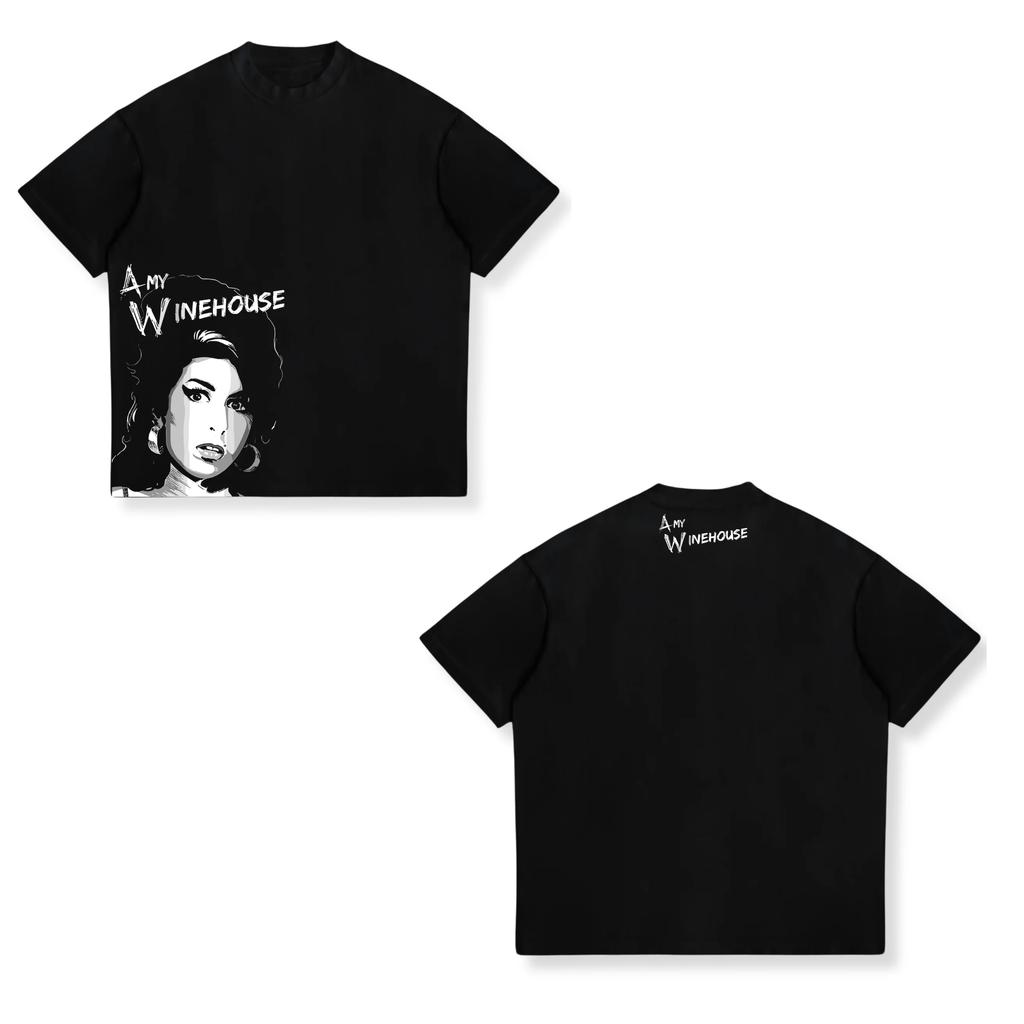 2026 Amy Winehouse Legardary TShirt Print Tees Unisex Women Cotton Short Sleeve T Shirt Hip Hop Tops Summer Streetwear Clothing