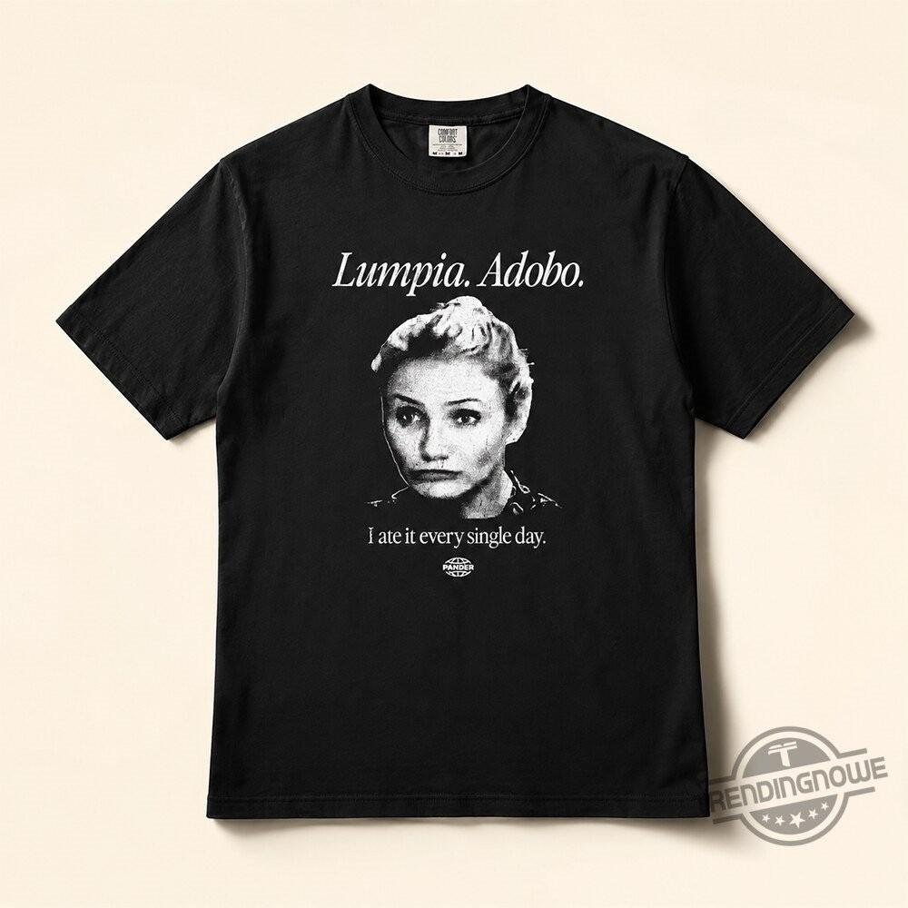Funny Filipino Lumpia Adobo I Ate It Every Single Day Shirt S разноцветный