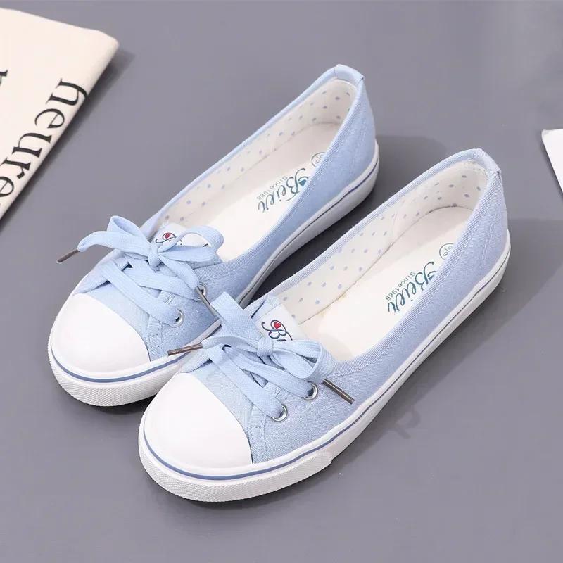 Fashion Small White Shallow Cut Summer Flat Sport Casual Ladies Soft Shoessneakers Zapatillas Deporte Platform Sneakers