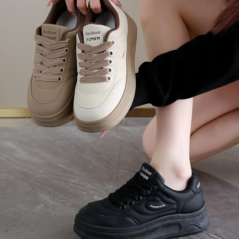 Spring, Summer, Autumn and Winter Women's Shoes Women's Sneakers Increase Height, Comfortable and Wear-resistant Sports Casual Shoes