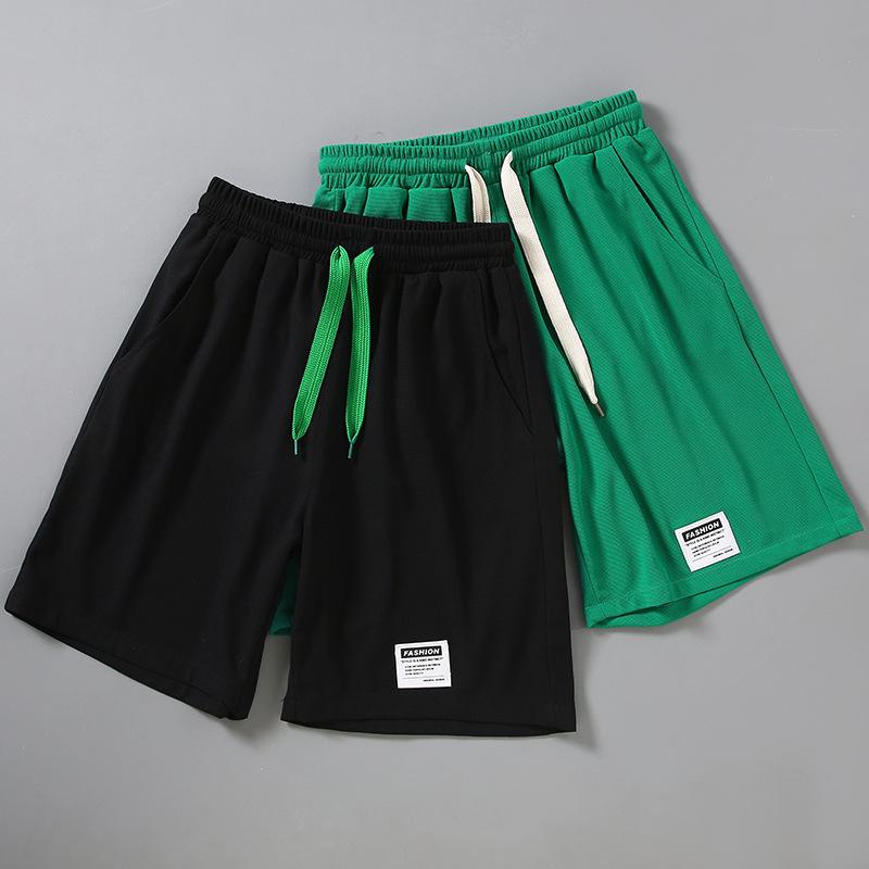 Plus Size Big & Tall Men's Summer Lightweight Cotton Loose-Fit Beach Shorts Mid-Length Casual