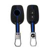 2 Button Fob Shell Holder Silicone Car Key Cover Case for Renault Kwid Traffic Symbol Dacia Sandero Logan Duster 2016 2017 2018