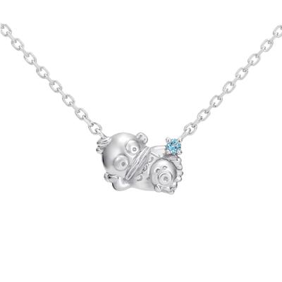 Sanrio Hangyodon Goods náhrdelník HANGYODON náhrdelník stříbrný dárek [U-Treasure] dámský NSaHD-100-SV