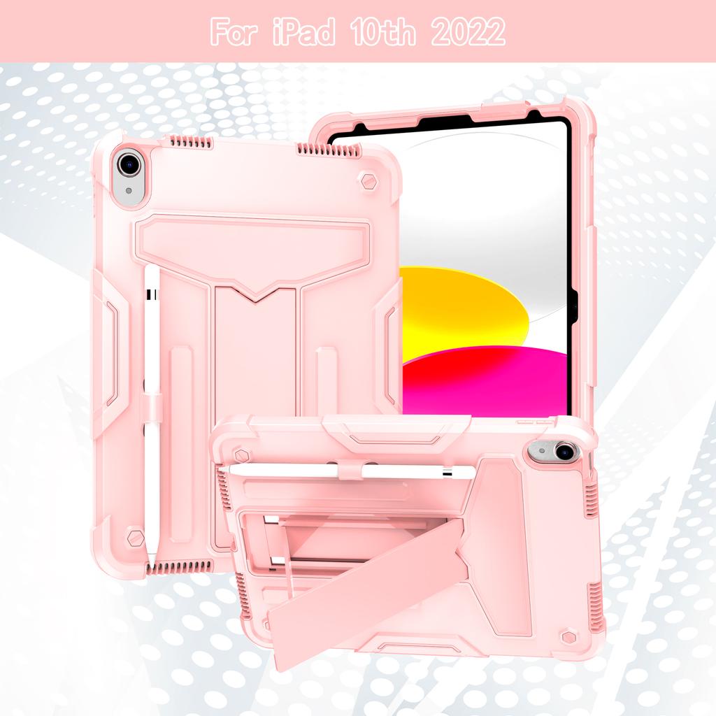 Armor Case Universal for IPad A16 2025 11th 10.9 2022 10th Gen A3354 A3355 A3356 A2757 A2777 A2696 Hybrid Stand Cover Shockproof