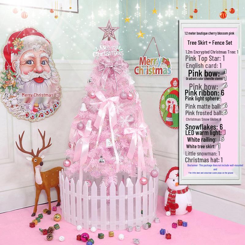 Christmas Tree Set with Window Decorations (60cm, 1.2m, 1.5m, 1.8m, 2.1m)